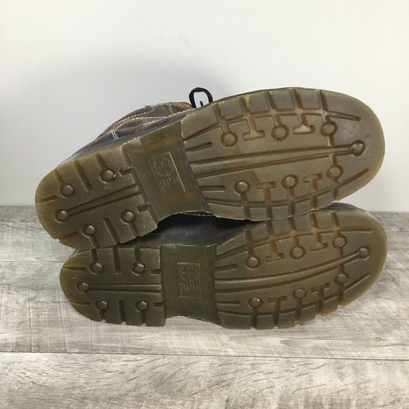 Dr. Martens Docs Soren Mens Distressed Leather Air Wair Boots Size UK 12 US 13 - Picture 8 of 11